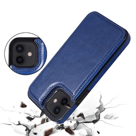 iPhone 12 Mini -Stilrent Skal med Korthållare