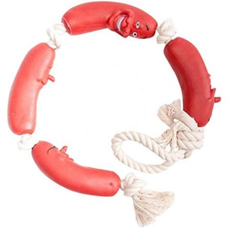 Hundleksak Dragkamp med Rep (1-pack)