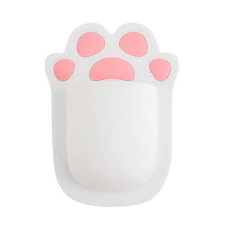 Silikoninen hammasharjateline suihkuun, VALKOINEN