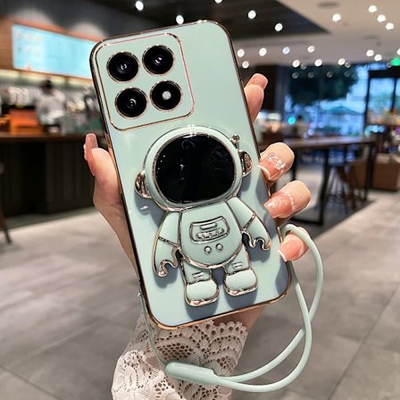 Mobilskal med astronautmönster lämpligt för Xiaomi 14T/13T/12T/11T mobilskal