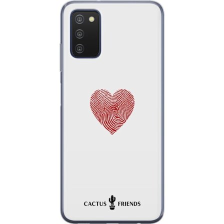 Yhteensopiva Puhelinkuori Samsung Samsung Galaxy A03s Cactus and Friends - Fingerprint Love