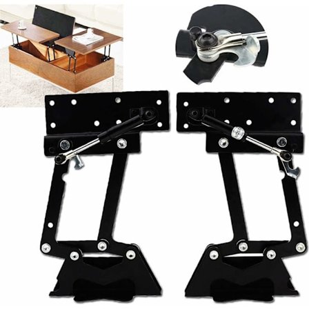 Kahvipöydän sarananostin Jousi Kahvipöydän sarana 1 pari 50kg/100lb Monitoiminen pneumaattinen jousi Kahvipöydän nostokehys T-kirjaimelle