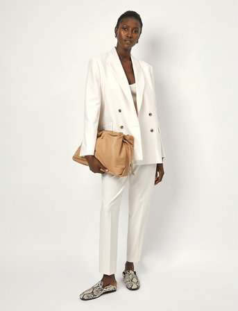 Dante6 D6Heston Straight Crop Pants - Cream - L