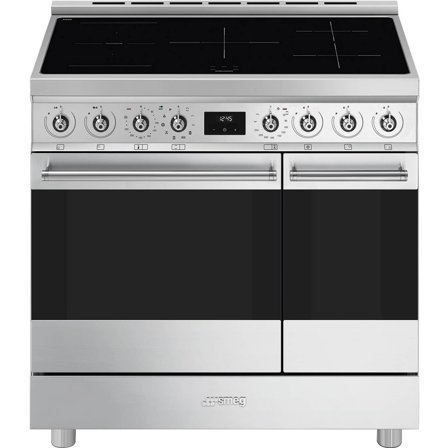 Smeg - Komfyr C92IPX2 Rustfri