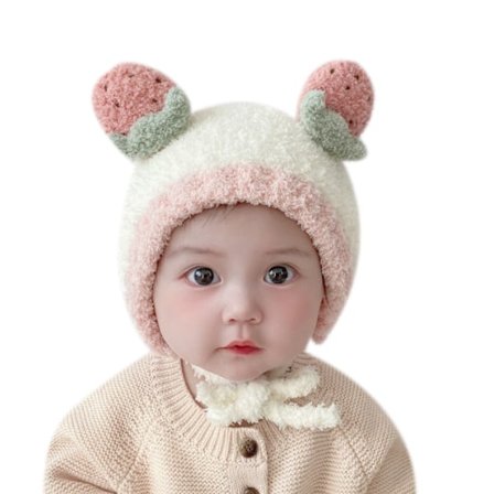 Baby Toddler Beanie Vinter Hat Mjuk Söt Hatt