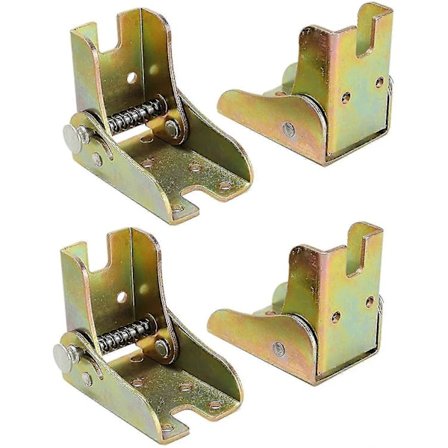 Pieces 90 asteen taittosarana Piilotetut tukisaranat Pöytäsaranat Huonekalutarvikkeet Helppo asentaa Lukittava jatke huonekaluille 2024AA