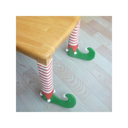 4 st/set Jultomte stolsbordben set Julbordsdekoration