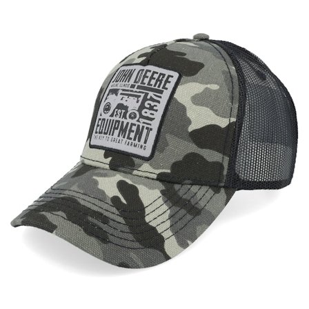John Deere - Camo trucker Cap - Equip Camo Trucker @ Hatstore