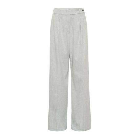 2Ndday, Straight Trousers Grijs, Dames, Maat:L