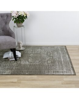 Vävd silkesmatta Antique Mullvad - 40x60 cm - Linea