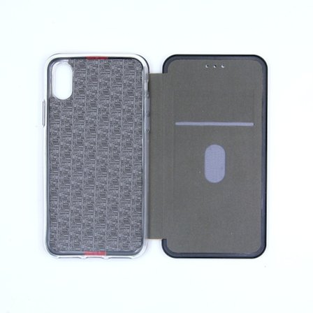 Mobilfodral med Stativ iPhone X/XS - Vinröd