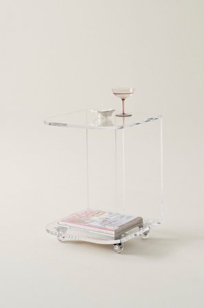 Jotex - Sidebord Transparent - CLYDE - Kjøp Sidebord & småbord hos Jotex