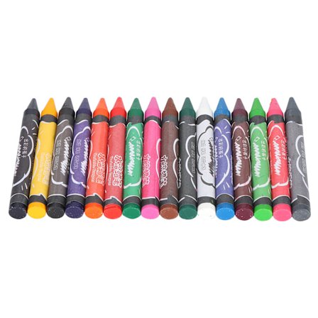 Pestävä värikynät värikäs vesiliukoinen lapset maalaus piirustus työkalut taidetarvikkeet (16 väriä)