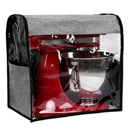 Pölysuoja KitchenAid-yleiskoneeseen ja lisätarvikkeille, harmaa