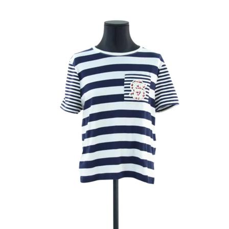 Salvatore Ferragamo Pre-owned, Pre-owned Cottontops Wit, Dames, Maat:S,Katoen