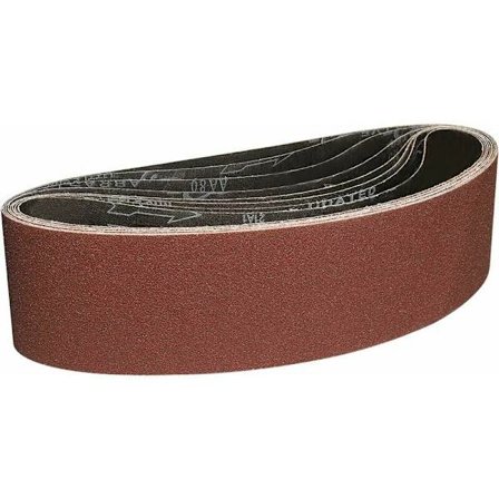 Slipeskiver 100x915 mm - 8 stk. 80 Grit slipeskive for San