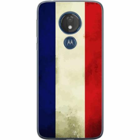 Motorola Moto G7 Power Genomskinligt Skal Frankrike