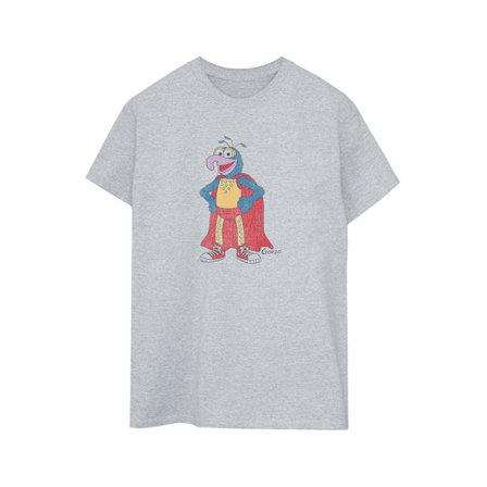 The Muppets Mens Classic Gonzo Heather T-Shirt 3XL Heather Grey