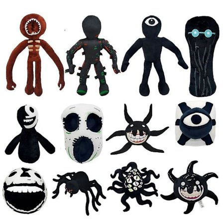 Doors Roblox Figur Doors Plyschleksaker Monster Horror Game Plyschdjur spider