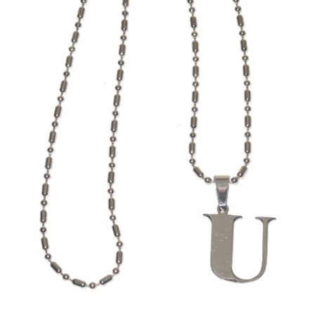 Halsband med bokstaven U