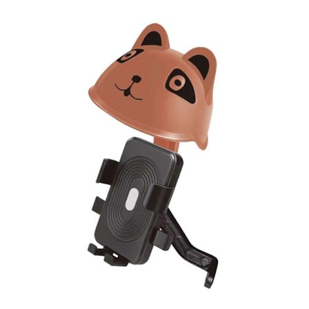 Mobilholder til cykel Universal med solskærm, mobilklemme til scooter, blå Brun 12.5x23CM