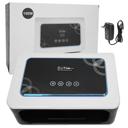 150W LED Kynsilakan Kuivausräätti Kynsilakka Kuivaaja Kynsigeeli Kone Kynsi Taide Työkalut 110‐240V US Pistoke