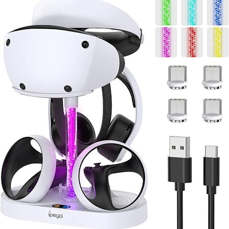 Laddstation VR Controller Laddare Headsetfäste