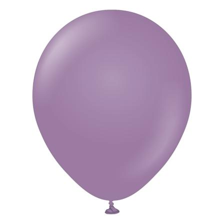 Kalisan Latex Retro Ballonger (Förpackning om 100) En Storlek Lavendel Lavender One Size