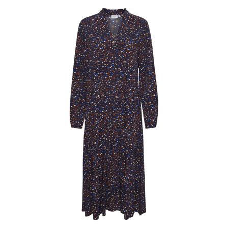 Saint Tropez, Eda SZ Maxi Dress Blauw, Dames, Maat:M