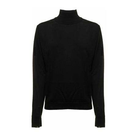 Maison Margiela Turtlenecks Sort, Dame Rullekraver