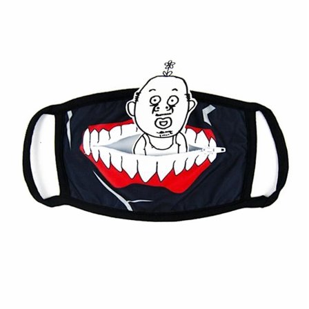 Tokyo Ghoul Kaneki Anime Halloween Face rekvisita