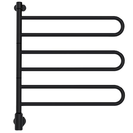 PAX Flex U 3/650 Handdukstork Mattsvart, Badrum