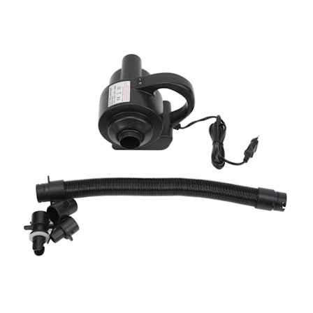 Elektrisk Luftpumpe Bærbar Oppustelig Pumpe Luftmadraspumpe EU-stik 220‐240V til Gummibåd