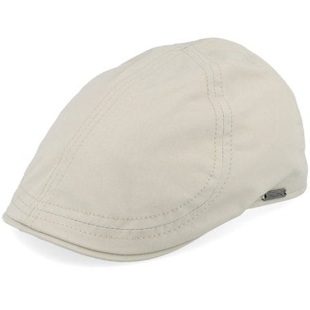 Wigéns - Beige flatcap Czapka Z Daszkiem - Pub Cap Ecru Flat Cap @ Hatstore