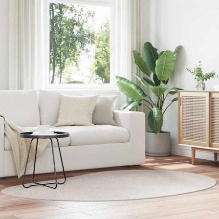 Matta - mattunderlag Vidaxl Matta Färg sand 140 x 200 cm Polyester