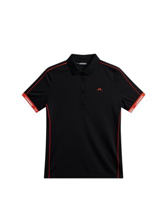 J.Lindeberg - Golf - Demi Polo - Schwarz - Frau - S