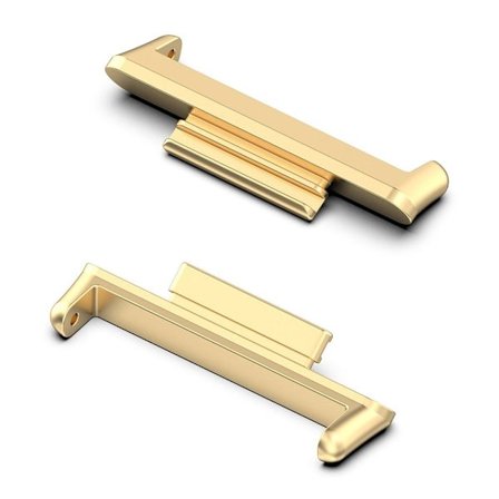 1 par Huawei Watch Fit 2 metalladapter - Guld