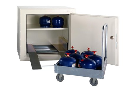 JiWa EI30 GAS4 Gasskap avskillende, 600 mm dybde 853 x 925 x 600 mm, Garasjeinnredning & oppbevaring