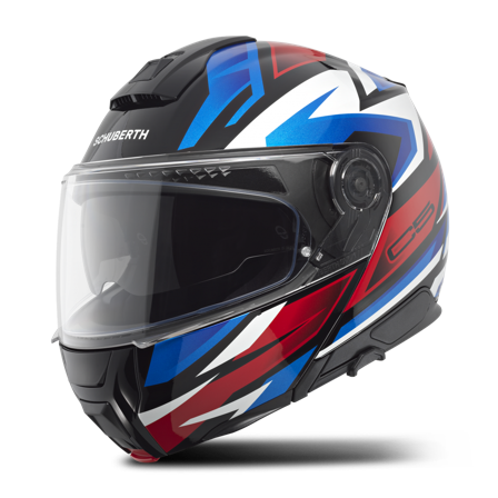 Schuberth C5 Öppningsbar Hjälm Zenith Blå XXL