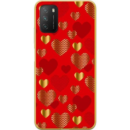 Yhteensopiva Puhelinkuori Xiaomi Xiaomi Poco M3 GoldenHearts