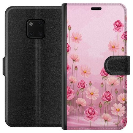 Kompatibel Tegnebogsetui til Huawei Mate 20 Pro Petal Reverie Soft Blush