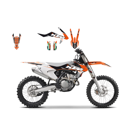 Dekalkit Blackbird Dream 3 - KTM 450 XC-F 2017-2022