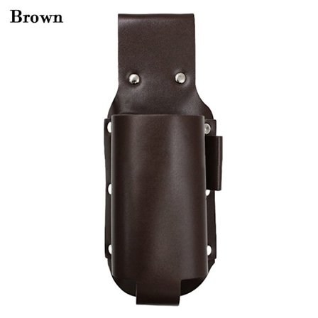 Utendørs henge/vandring Camping bærbar flaskeholder BRUN