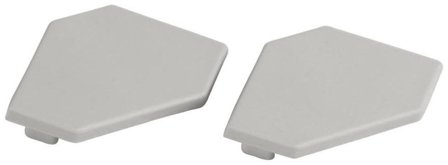 Hide-a-Lite Art Corner Gavl 2-pakning Aluminium, Belysning