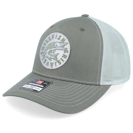 Skillfish - Verde trucker Boné - Cirkel Grisjävel 112fp Split Beetle/Quarry Trucker @ Hatstore