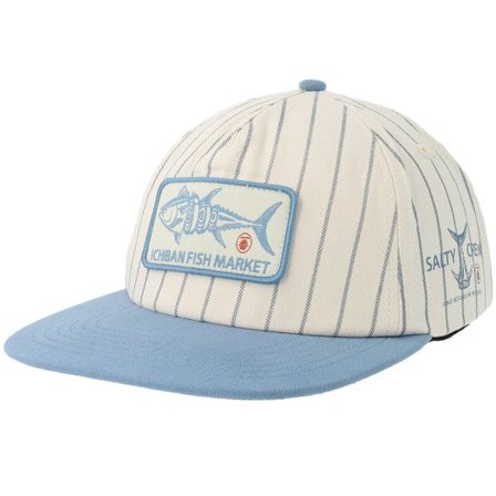 Salty Crew - Vit snapback Keps - Fish Market Off White/Slate A-Frame Snapback @ Hatstore
