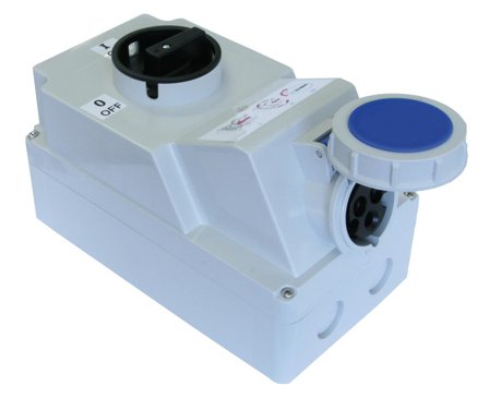 Garo UBV 416-6 S Uttak 16 A, blokkert, Stikkontakter & kabler