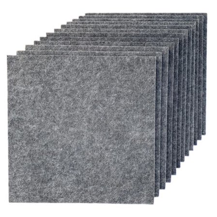 Dekorativ väggdekal för kontor och hem, korktavla alternativ filtplattor med ljudabsorberande akustisk prestanda, ljudisolerad anslagstavla