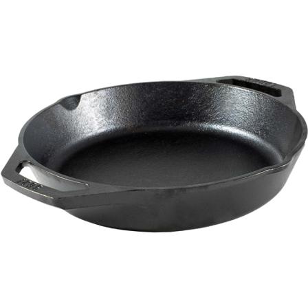 Lodge Seasoned ovnfast fad/dyb pande, 4 liter - Sort | KitchenOne