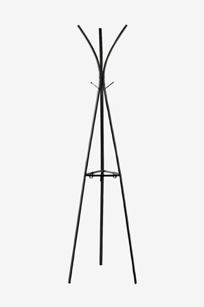 Kave Home - Klädhängare - stearn - Svart - Klädförvaring - Från Homeroom